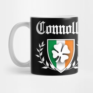 Connolly Shamrock Crest Mug